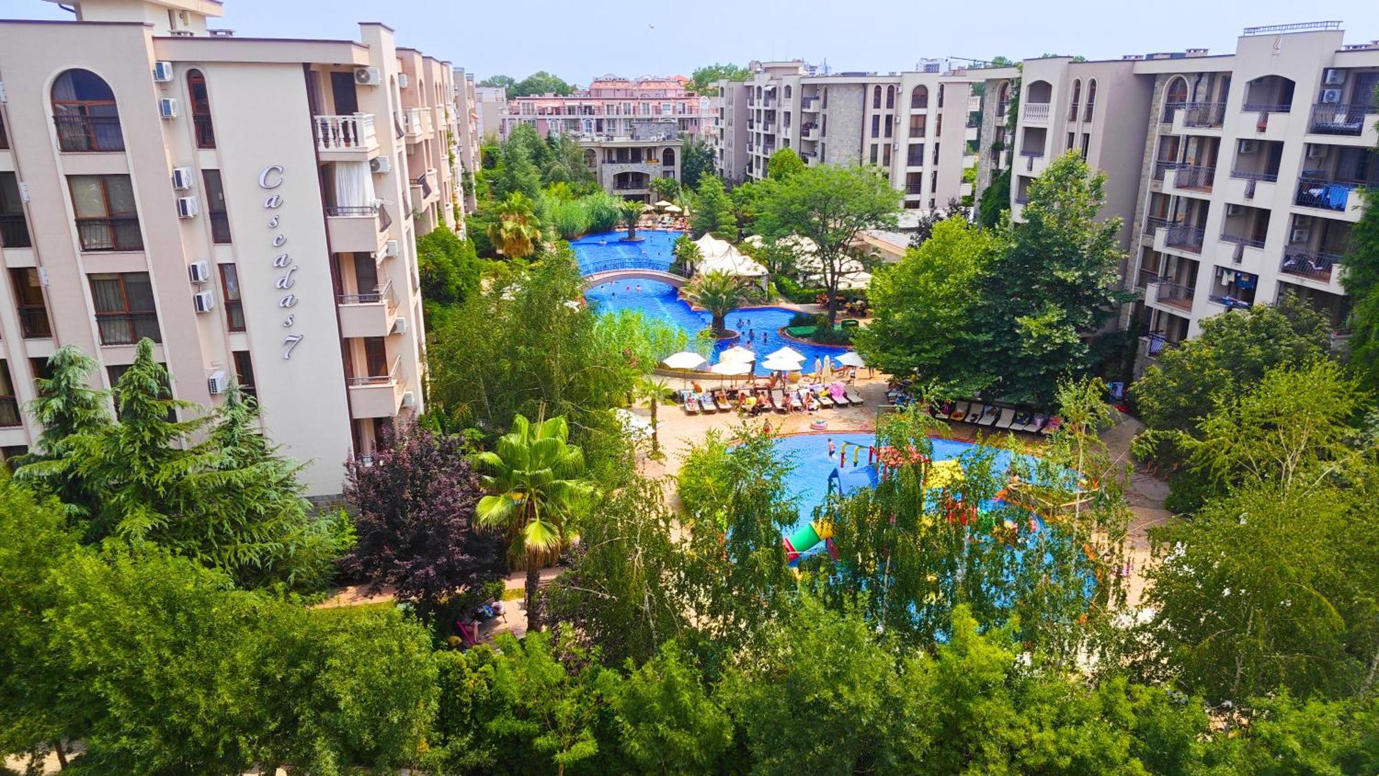 Attractive Family Apartment In Sunny Beach Cascadas Family Resort Kültér fotó